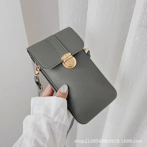 Touch Screen Mobile Phone Bag Mini Wallet Shoulder Bag Purses