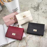 Women Shoulder Bag Handbags Wild Girls Small Square Messenger Bag