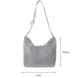 Women Rhinestones Handbags Lady Diamonds Shoulder Bag Crystal Tote