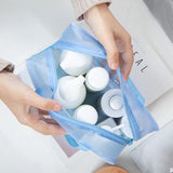 PVC Transparent Cosmetic Bag Clear Makeup Waterproof Zipper Beauty Case