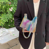 Sparkling Evening Clutch Underarm Shoulder Bag for Women