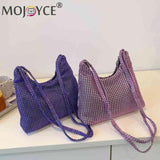 Sparkling Evening Clutch Underarm Shoulder Bag for Women