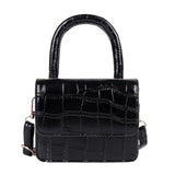 Women PU Leather Mini Shoulder Handbags Pure Flap Messenger Crossbody Bags