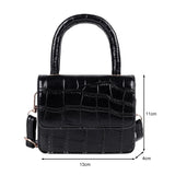 Women PU Leather Mini Shoulder Handbags Pure Flap Messenger Crossbody Bags