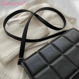 Plaid Ladies Hand Bag Lightweight Portable Soft Underarm Bag