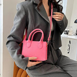 Women Portable Shoulder Message Bag Pure Felt Mini Purse Tote Bag