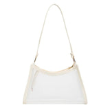 Candy-color Transparent Underarm Bag Jelly Bag Shoulder Bag Handbag