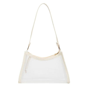Candy-color Transparent Underarm Bag Jelly Bag Shoulder Bag Handbag
