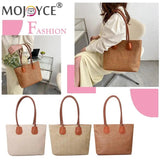 Women Straw Crossbody Bag Rattan Beach Messenger Bag