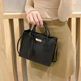 Women's Shoulder Messenger Bag Crossbody PU Leather Portable Handbag