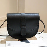 Small Flap Crossbody Bag PU Leather Shoulder Messenger Handbag for Women