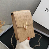 Women Shoulder Bag Small Phone Bag Chains Mini Handbag Chains Crossbody Bag