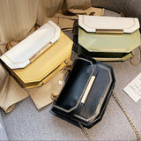Women Shoulder Bag Handbags PU Leather Chain Crossbody Purse Tote Satchel