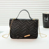 Women Chain Shoulder Crossbody Bag Embroidery Handbags