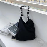 Leopard/Black Shoulder Bag Wild Literary Corduroy Handbag