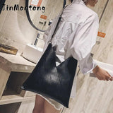 High Capacity Women's Leather Shoulder Bag Handbag