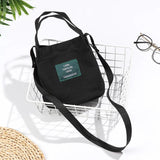 Large-Capacity Canvas Crossbody Bag for Women