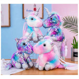 Animal Shaped Toy Crossbody Handbag Plush/Sequins for Girls