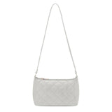 Retro Solid PU Leather Shoulder Bag for Women