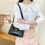 Women's PU Leather Handbags Retro Casual Shoulder Bag