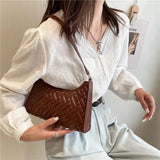 Rhombus Women's Tote Shoulder Bag Embossed Handbag