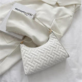 Rhombus Women's Tote Shoulder Bag Embossed Handbag