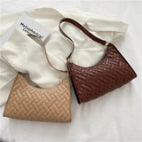 Rhombus Women's Tote Shoulder Bag Embossed Handbag