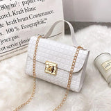 Solid Crossbody Bag for Women Messenger Shoulder Bags Casual Mini Handbags