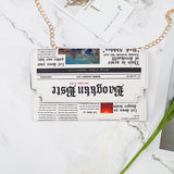 Chain Crossbody Bags for Women Small Shoulder Messenger Bag