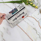 Chain Crossbody Bags for Women Small Shoulder Messenger Bag