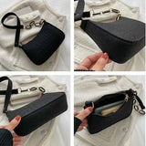 One Shoulder Bag Women's Subaxillary Bag Advanced Texture Armpit Handbag
