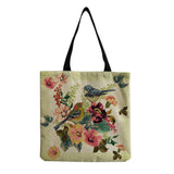 Chinese Style Floral Large Women's Bag Eco Protection Handbag