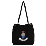 Corduroy Shoulder Bag Tote Purse Student Handbag Messenger Satchel