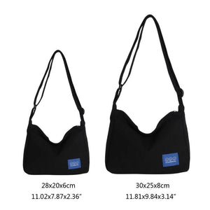 Canvas Messenger Bag Anti Theft Crossbody Shoulder Bag For School Boys