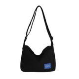 Canvas Messenger Bag Anti Theft Crossbody Shoulder Bag For School Boys