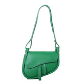 Casual Shoulder Bag PU Leather Handbag Clutch Crossbody Bag