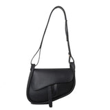 Casual Shoulder Bag PU Leather Handbag Clutch Crossbody Bag