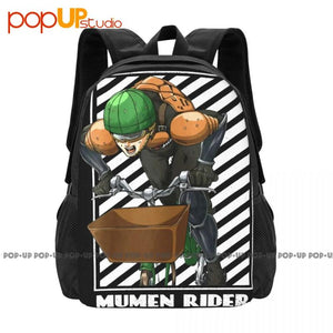 One Punch Man Mumen Rider Backpack Large Capacity Travel Schoolbag