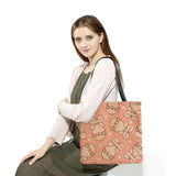 Eco Friendly Sloth Print Shoulder Bag Foldable Portable Women's Sh