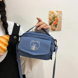 Canvas Small Fresh Ladies One-shoulder Bag