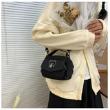 Canvas Small Fresh Ladies One-shoulder Bag