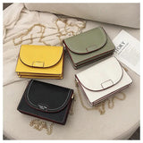 Women's PU Leather Shoulder Bag Small Crossbody Bag