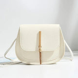 Small PU Leather Crossbody Shoulder Chest Bag for Women