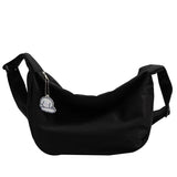 Shoulder Bags Women Solid Harajuku Multifunction Handbags Large Capacity