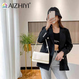 High PU Leather Shoulder Bag Women TOTES Flap Underarm Phone Bags