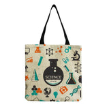 Natural Science Print Student Book Handbag Ladies Shoulder Bag