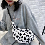 Cow Pattern Women Tote Handbags Large Shoulder Bag