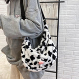 Cow Pattern Women Tote Handbags Large Shoulder Bag
