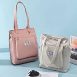 15.6 Inch Laptop Tote Shoulder Bag Lightweight Large Capacity