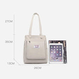 15.6 Inch Laptop Tote Shoulder Bag Lightweight Large Capacity